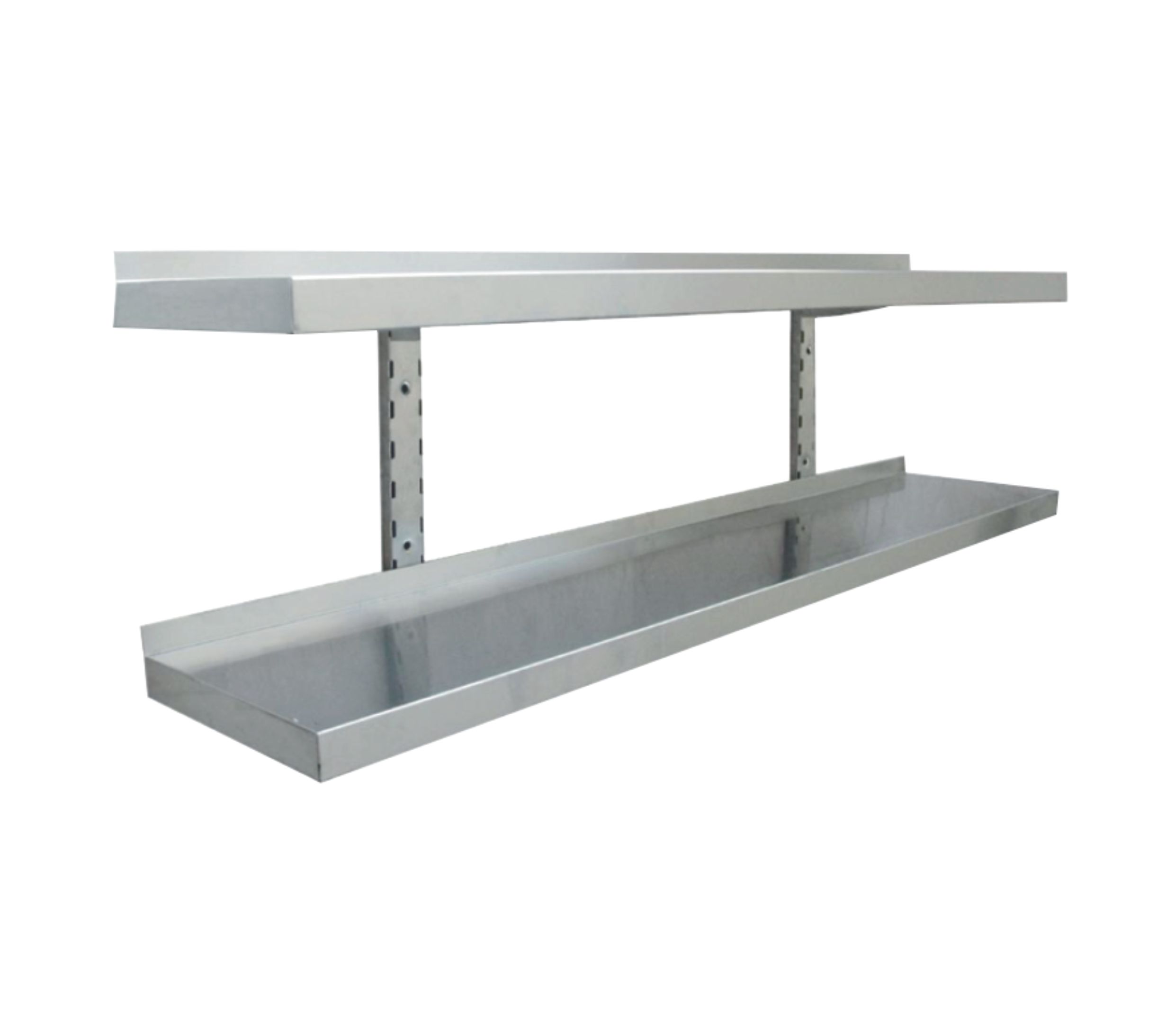 رف ستانلس ستيل تجاري مزدوج