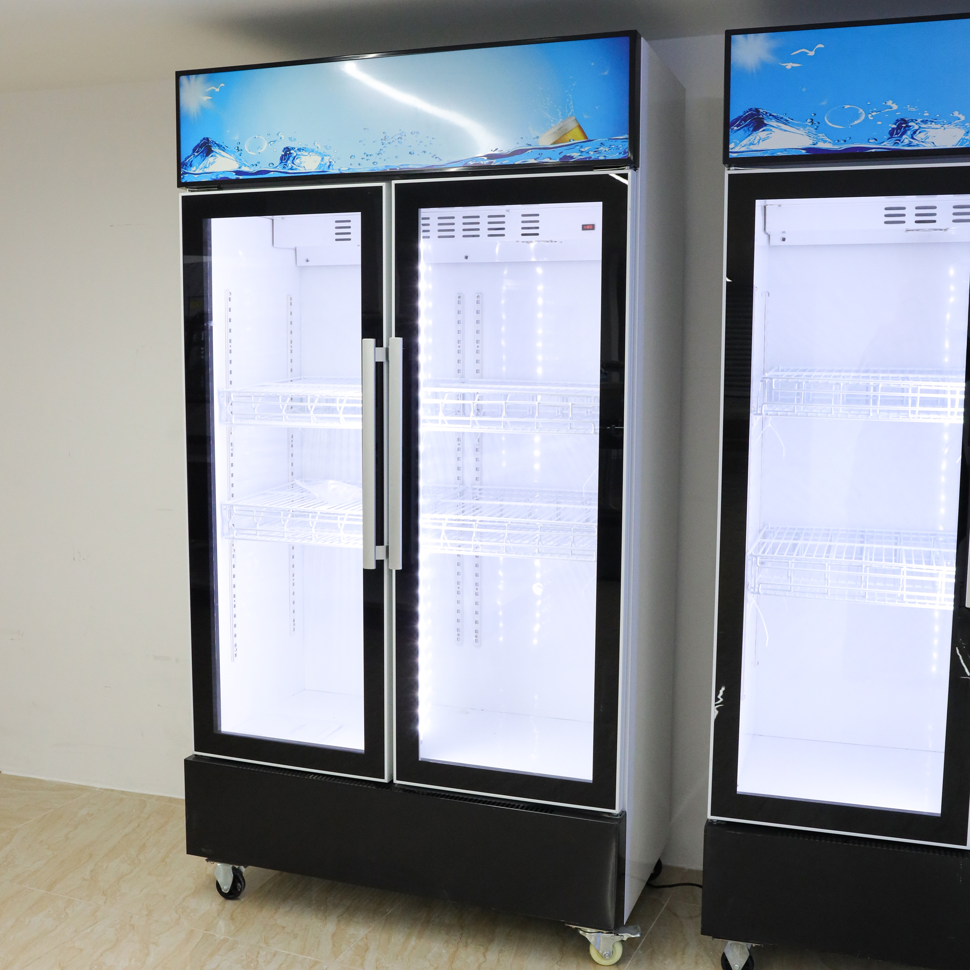 ثلاجة عرض 2 باب