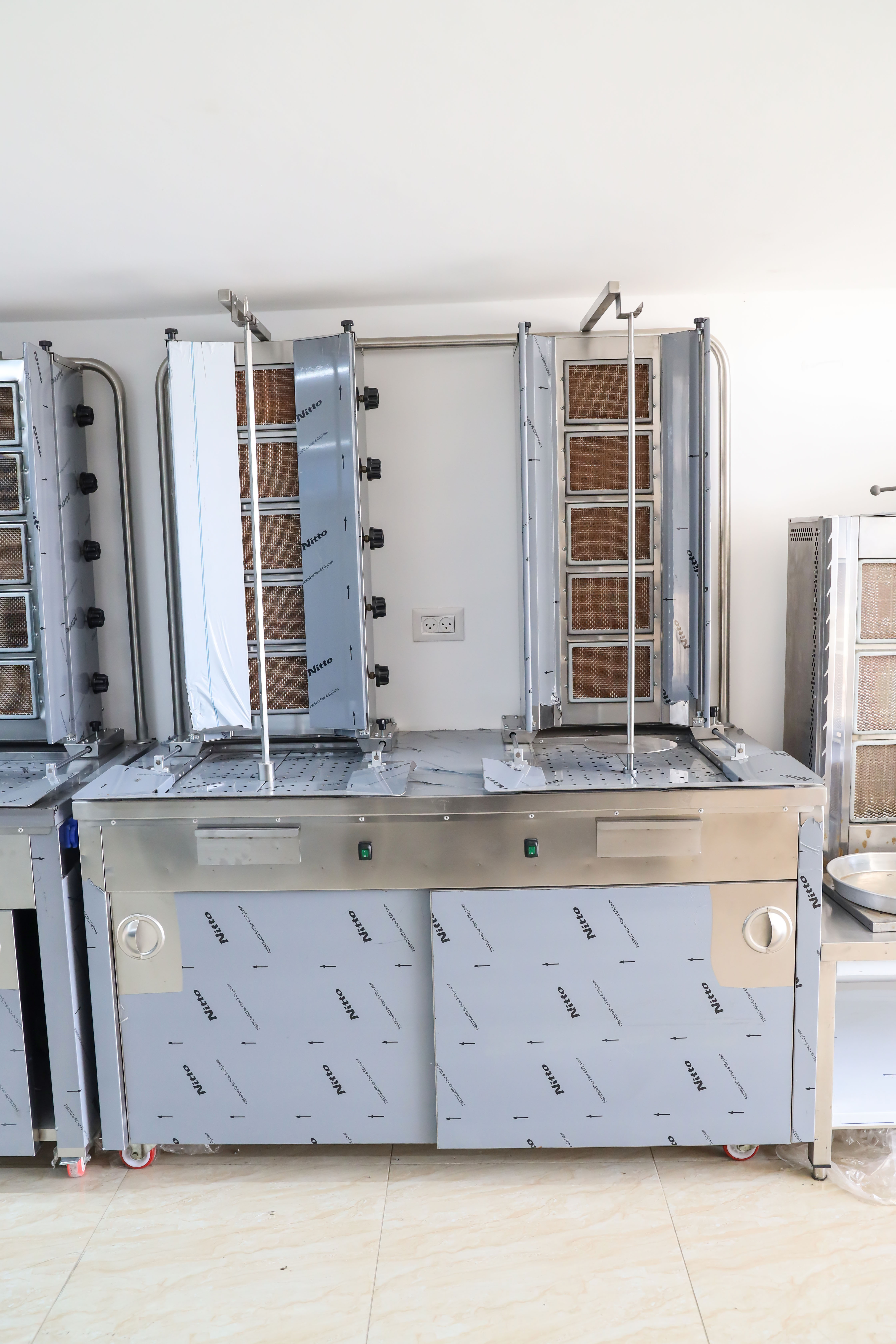  ماكنة شاورما تجارية 2 سيخ