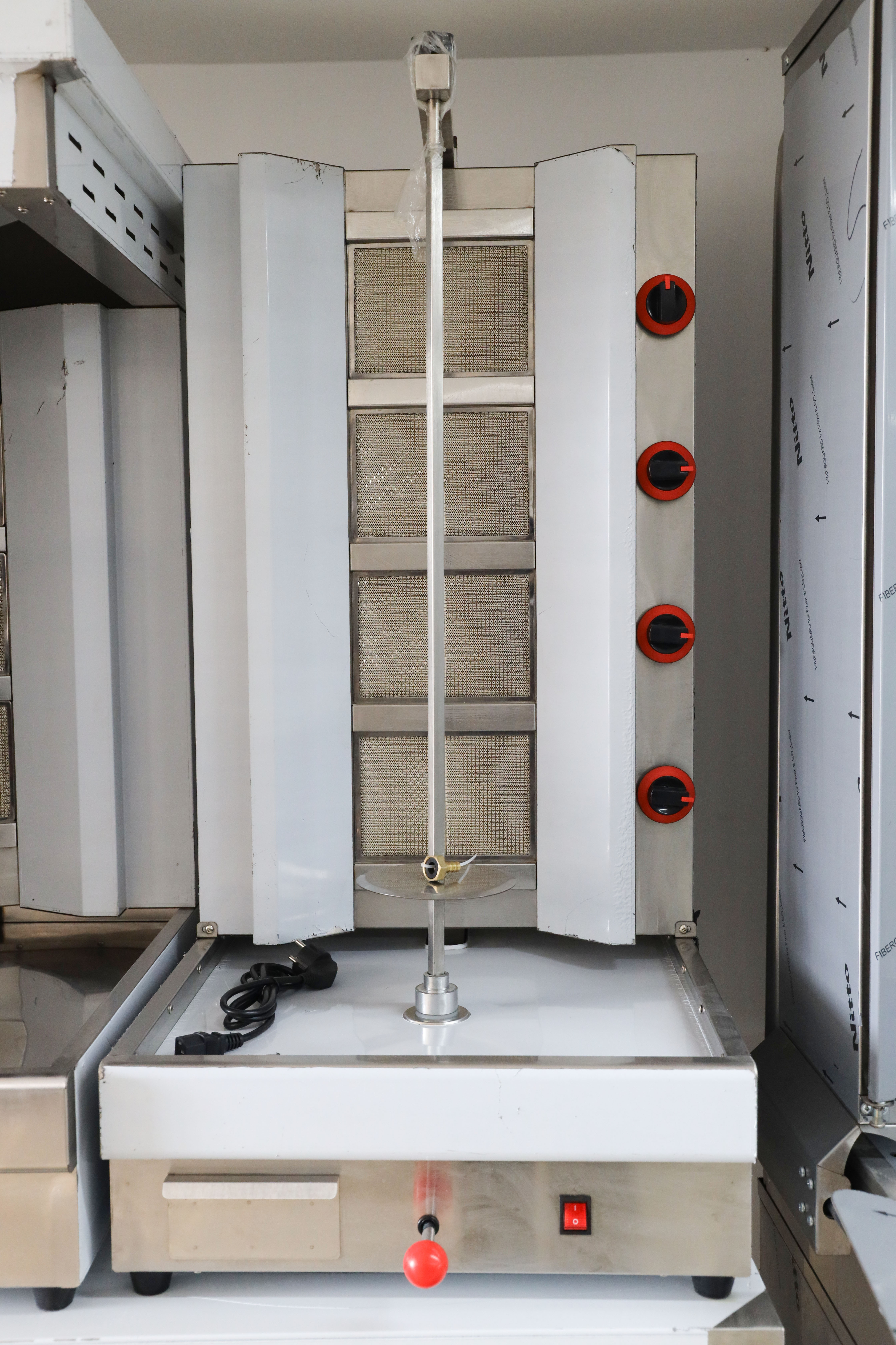 ماكينة شاورما غازية من جاتو - 4 شعلات