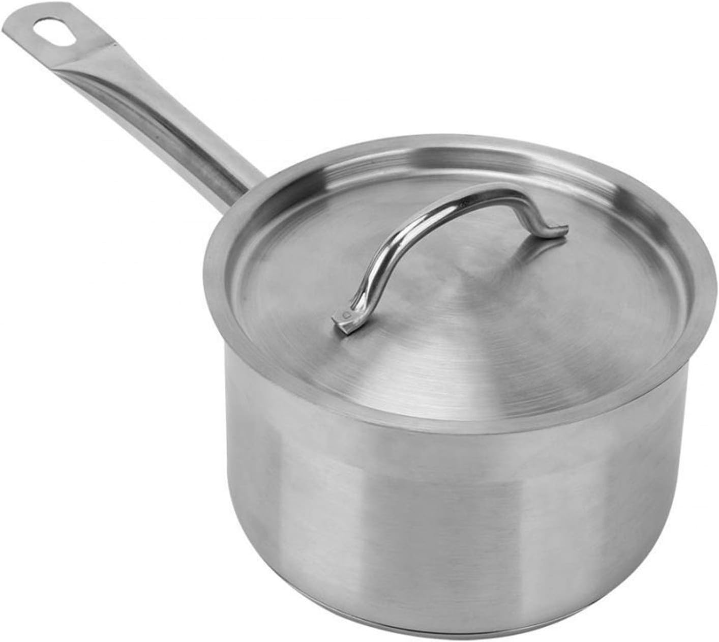 طنجرة ستانلس ستيل مع يد 1 لتر