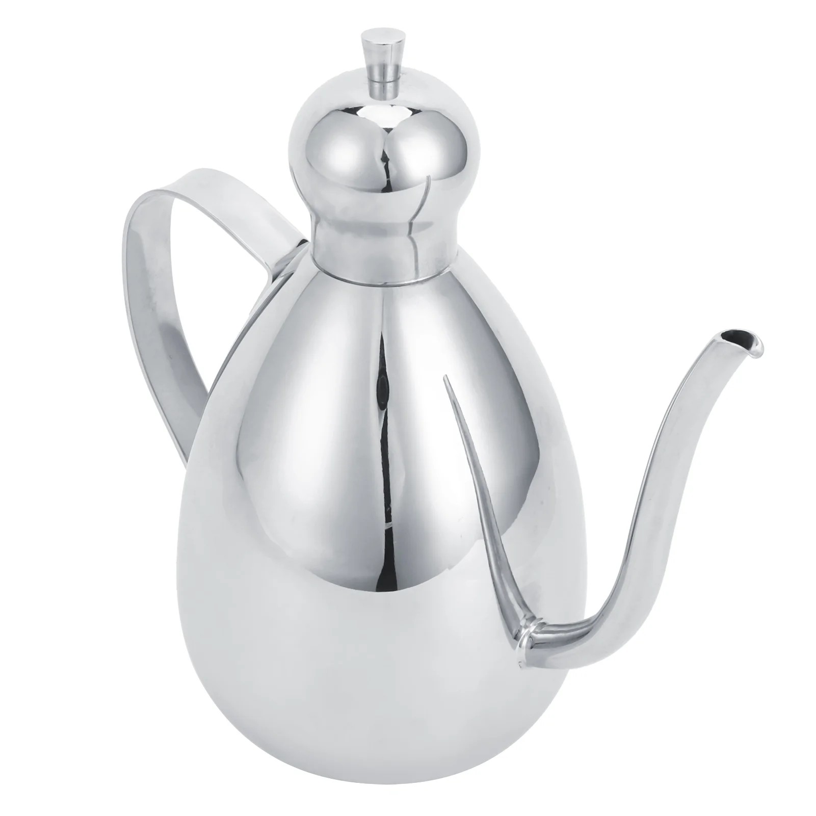 ابريق زيت ستانلس ستيل شكل طبل